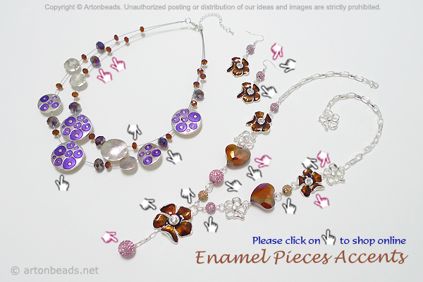 Enamel Pieces Accents