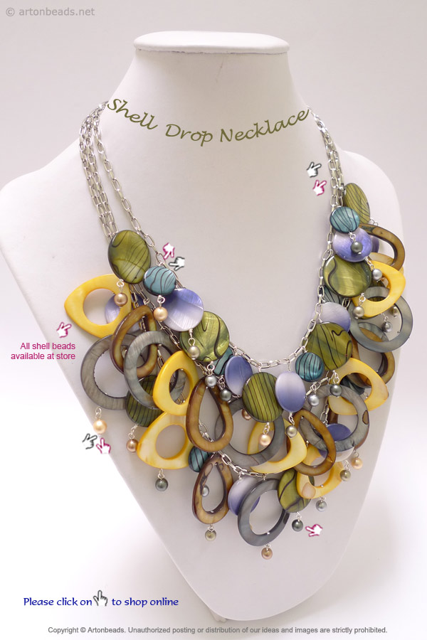 Shell Drop Necklace