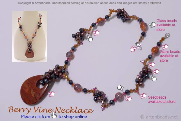 Berry Vine Necklace