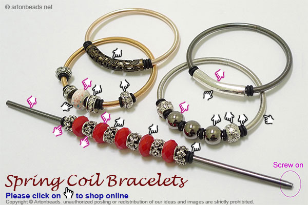 Spring Coil Bracelets