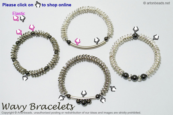 Wavy Bracelets