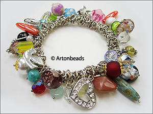 Bungee Bracelet with Left Overs