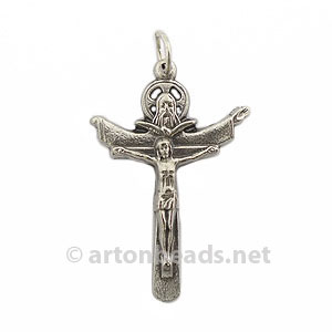 Metal Cross - Antique Silver Plated