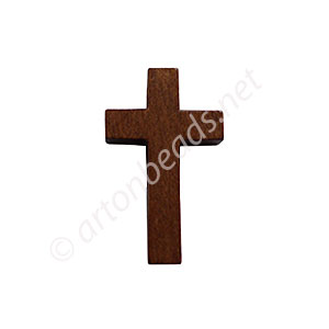 Wooden-L Cross(Middle Brown)