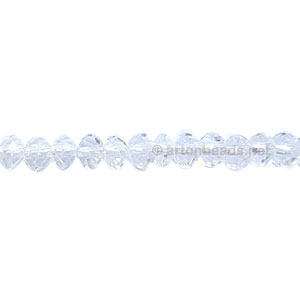 Crystal Luster - 3x4mm Chinese Machine Cut Crystal A+
