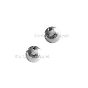Sterling Silver Beads - 4mm - 10pcs