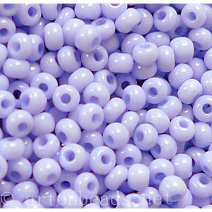 Czech Seed Beads - Light Violet Matte Dyed - 11/0 - 1 Vial