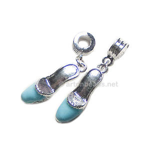 Enamel Charm with Holder - Shoes
