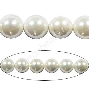 ff White - Mother Of Pearl - 10mm - 16"