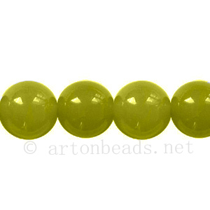 Olive Jade - Round - 10mm