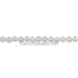 Moon Stone - Faceted - Round - 2mm