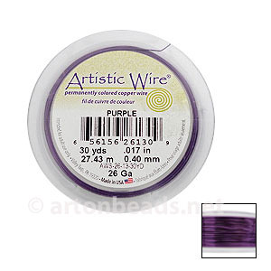 Artistic Wire - Purple - 0.40mm - 30Y