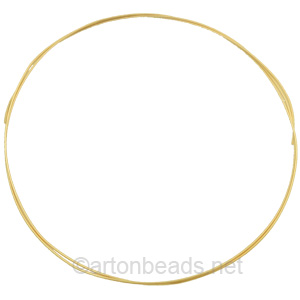 14K Gold Filled Wire - 22 Gauge/0.64mm - 2 Ft - Click Image to Close