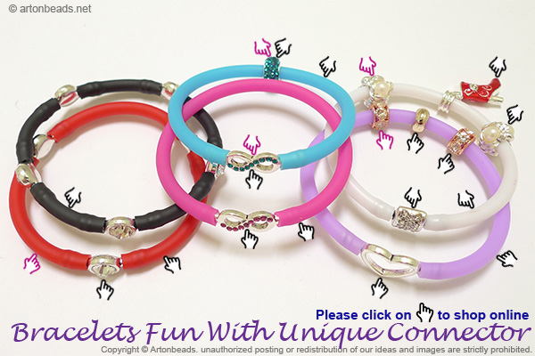 Bracelets fun With Unique Connector