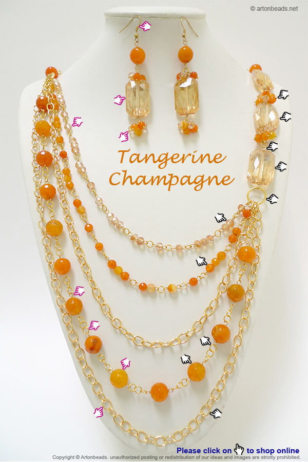 Tangerine Champagne