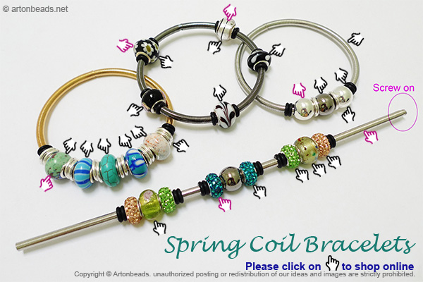 Spring Coil Bracelets