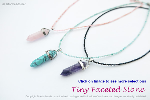 Tiny Faceted Stone