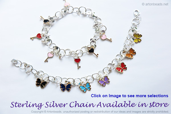 Sterling Silver Chain Available in store