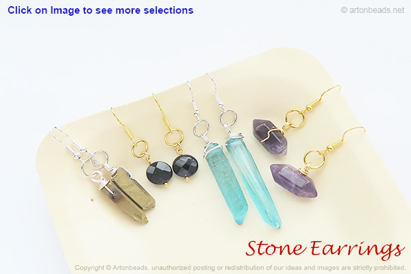 Stone Earrings