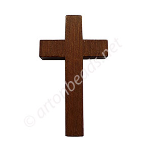 Wooden-L Cross(Middle Brown)