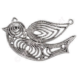 Casting Charm - Bird - 25x42mm - 3pcs