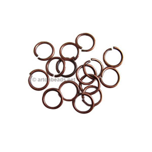 Jump Ring - Antique Copper Plated - 0.8x6mm - 200pcs