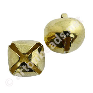 Bell - 18K Gold Plated - 25mm - 4pcs