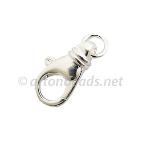 Sterling Silver Lobster Clasp - 21mm - 1pc