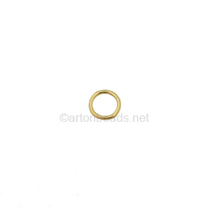 14K Gold Filled Soldered Ring - 5mm - 10pcs - Click Image to Close
