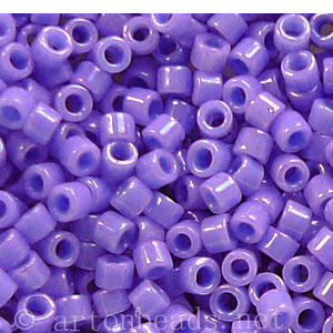 Japanese Miyuki Delica Beads - Bright Purple Dyed -11/0-1 Vial