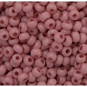 Czech Seed Beads - Chalk Pink Solgel - 10/0 -16g