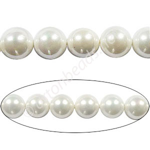 Off White - Mother Of Pearl - 8mm - 16"