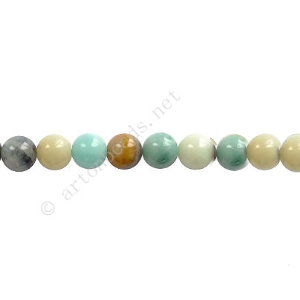 Amazonite - Round - 4mm