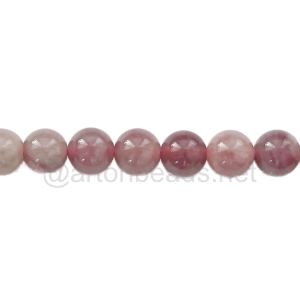 Madagascar Rose Quartz - Round - 6mm