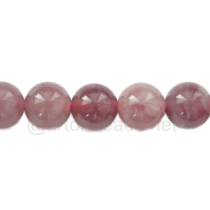 Madagascar Rose Quartz - Round - 8mm